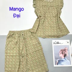 Đồ bộ quần lửng áo sát nách nhiều hoạ tiết khác nhau