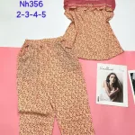 Đồ bộ quần lửng áo sát nách nhiều hoạ tiết phối màu