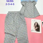 Đồ bộ quần lửng áo sát nách nhiều hoạ tiết phối màu
