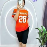 Đồ bộ quần lửng áo tay ngắn in số 28