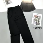 Đồ bộ tăm lạnh quần dài áo cổ tròn tay ngắn in chữ VALUE