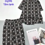 Đồ bộ tăm lạnh quần ngố áo sơ mi nhiều hoạ tiết