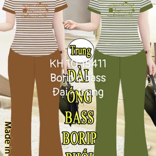 Đồ Bộ Thun Nữ KH 10.15411 ống Bass