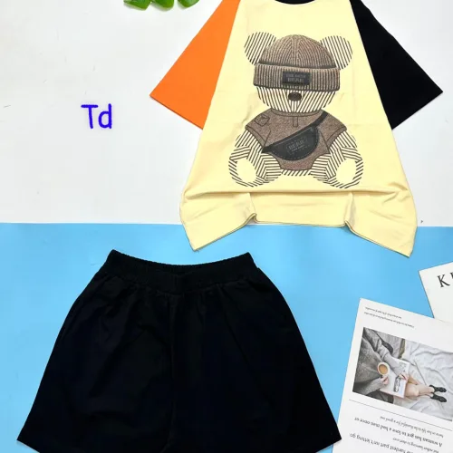 Đồ bộ thun nữ quần đùi áo in hình gấu