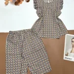 Đồ bộ vải kate mặc nhà quần lửng áo sát nách bèo