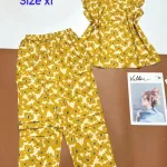 Đồ bộ vải tole áo sát nách quần lửng nhiều hoạ tiết size xl