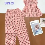Đồ bộ vải tole áo sát nách quần lửng nhiều hoạ tiết size xl