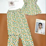 Đồ bộ vải tole áo sát nách quần lửng nhiều hoạ tiết size xl