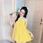 Đồ bộ vải tonl áo hai dây phủ quần