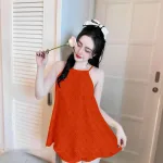 Đồ bộ vải tonl áo hai dây phủ quần
