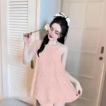 Đồ bộ vải tonl áo hai dây phủ quần