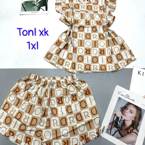 Đồ bộ vải tonl form lớn quần đùi áo sát nách