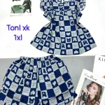 Đồ bộ vải tonl form lớn quần đùi áo sát nách