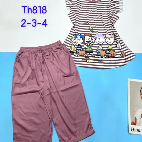 Đồ bộ vải tonl quần lửng áo sát nách bèo in nhiều hình