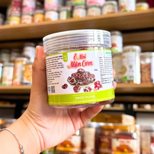 Ô Mai Mận Cơm Mini Thơm Ngon 250g - Hũ Pet