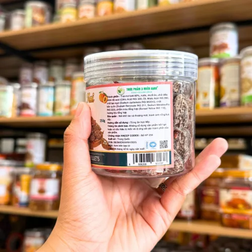 Ô Mai Mơ (Xí Muội Voi) Mini 250g - Hộp Pet