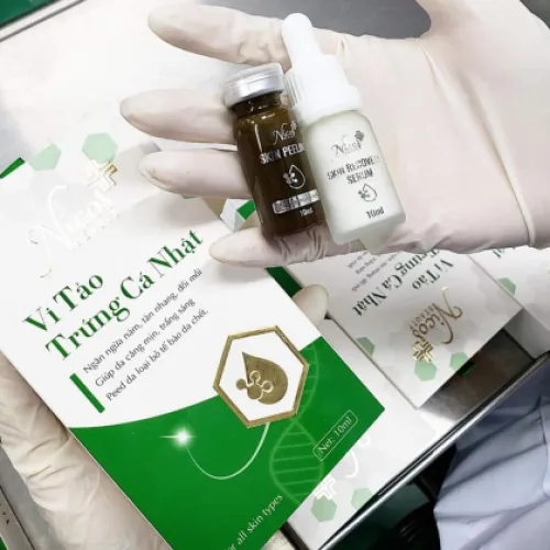 Peel da vi tảo trứng cá Nhật Nicos Beauty Thanh Nhi giúp ngăn ngừa nám