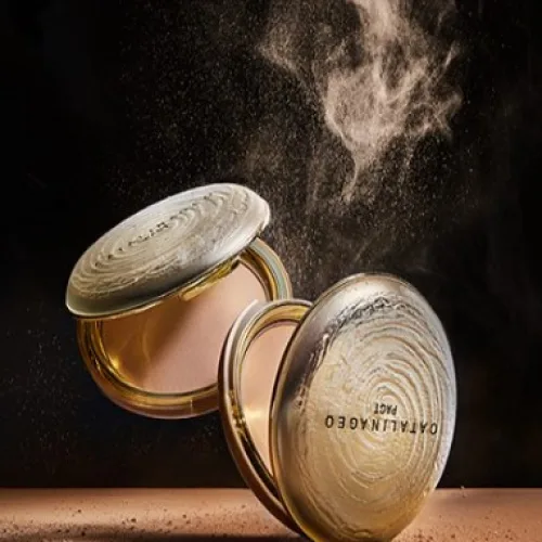 Phấn phủ Catalina Geo Pact Màu 01 Natural Beige 22g