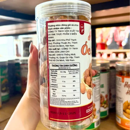 Quả Óc Chó Chile 350g - Hũ Pet