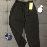 Quần jogger nữ vải kaki xước