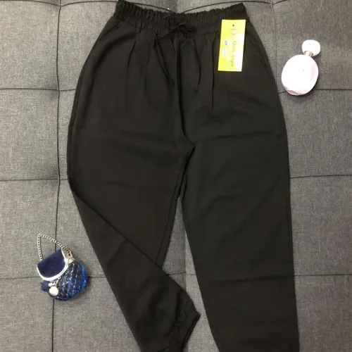 Quần jogger nữ vải kaki xước