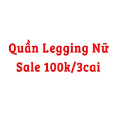 Quần legging nữ sale 100k/3cai