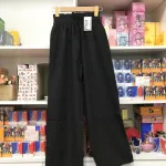 Quần ống rộng vải kaki xược