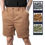Quần Short Lưng Thun Nam Chất Liệu Lụa Chống Ngăn Dày Dặn Mặc Mát (Size Từ 50-85kg)