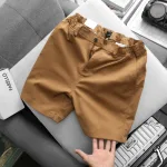 Quần Short Lưng Thun Nam Chất Liệu Lụa Chống Ngăn Dày Dặn Mặc Mát (Size Từ 50-85kg)