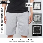 Quần Short Nam Vải Nỉ Cotton Cao Cấp