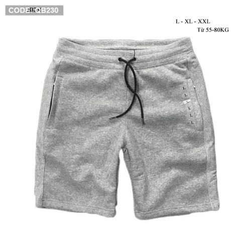 Quần Short Nam Vải Nỉ Cotton Cao Cấp