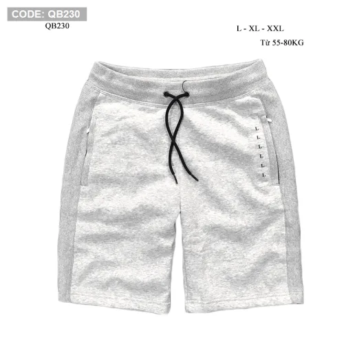 Quần Short Nam Vải Nỉ Cotton Cao Cấp