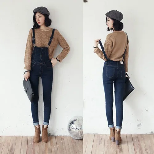 Quần yếm jean nữ đẹp cho mùa hè 2019 năng động