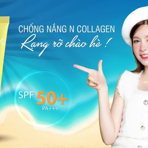 Rạng rỡ chào hè cùng kem chống nắng Ncollagen