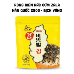 Rong Biển Rắc Cơm Canxi Zala Hàn Quốc 250g - Bịch Vàng