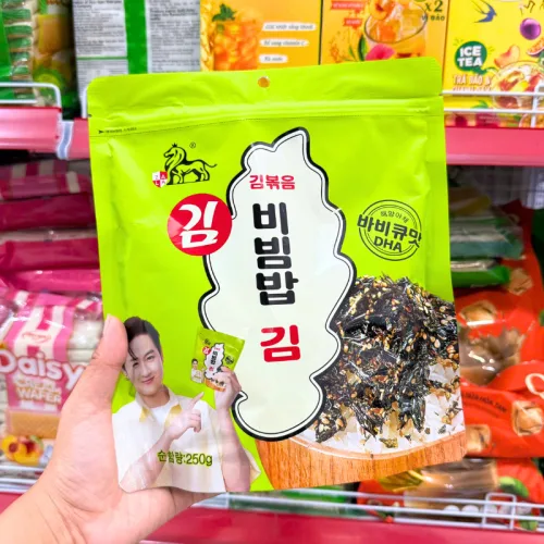 Rong Biển Rắc Cơm Canxi Zala Hàn Quốc 250g - Bịch Xanh Lá