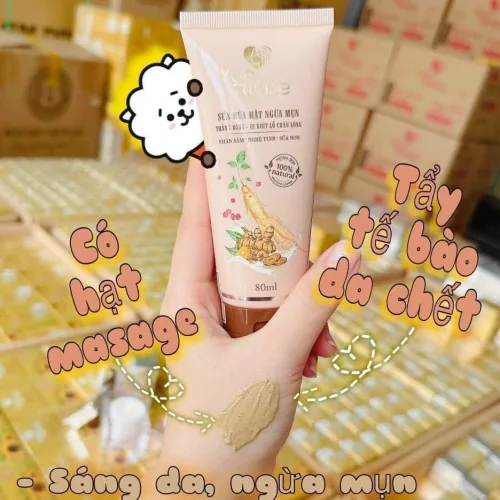Rửa mặt thật sạch cùng sữa rửa mặt ngừa mụn nhà Yoo White nhé