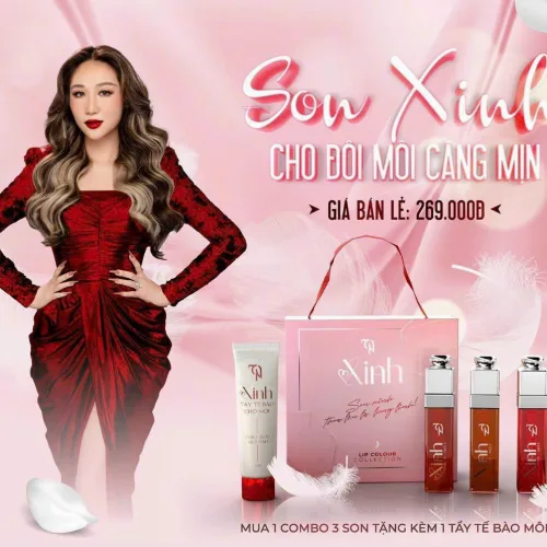 Sản Phẩm mới ra mắt Son Môi Xinh cho các chị em