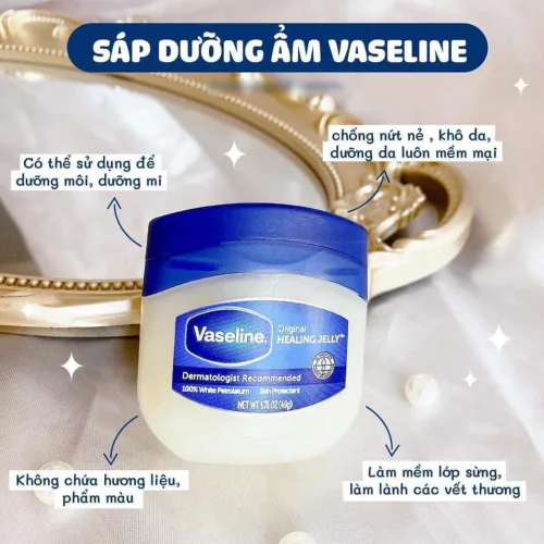 Sáp Dưỡng Vaseline 49g Của Mỹ