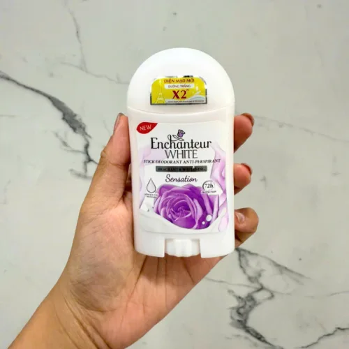 Sáp Khử Mùi Enchanteur White Sesation 40g - Sáp Khử Mùi Hương Nước Hoa Pháp