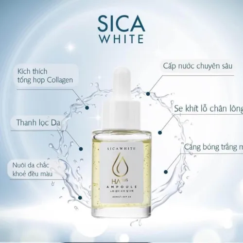Serum Ampoule HA Plus Sica White