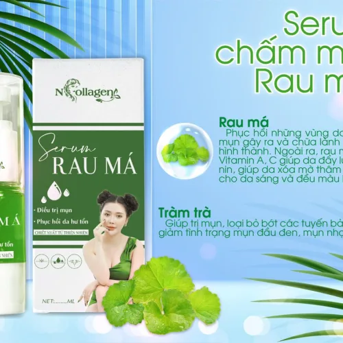 Serum Chấm Mụn Rau Má N Collagen