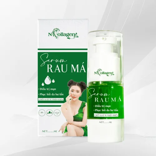 Serum Chấm Mụn Rau Má N Collagen