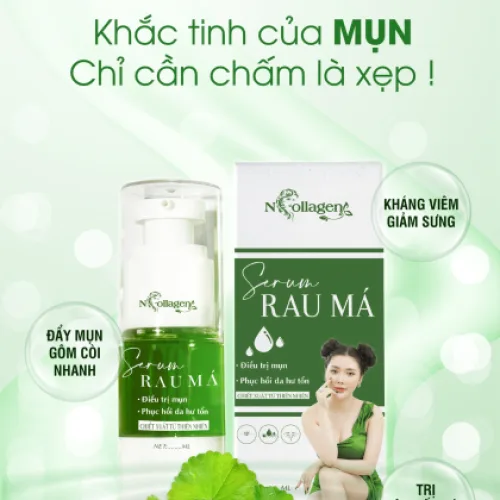 Serum Chấm Mụn Rau Má N Collagen