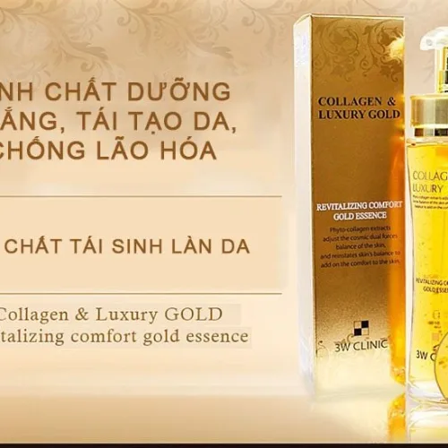 Serum Collagen Luxury Gold 3W Clinic  là một trong những sản phẩm cao cấp  của Hàn Quốc