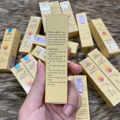 Serum collagen x3 có công dụng gì?