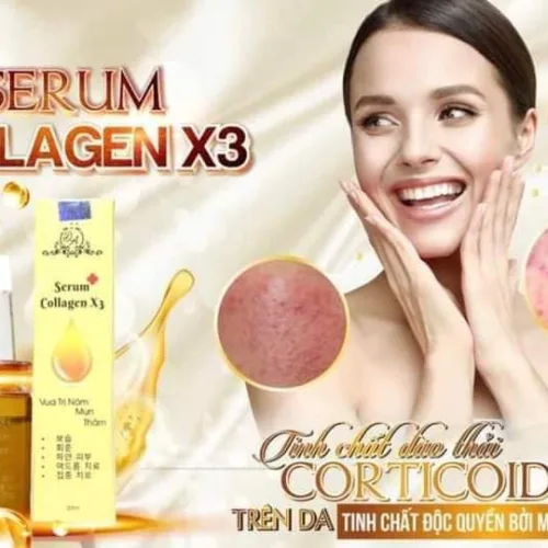 Serum Collagen X3 Cty Đông Anh Chính Hãng  chuyên dùng trong các spa