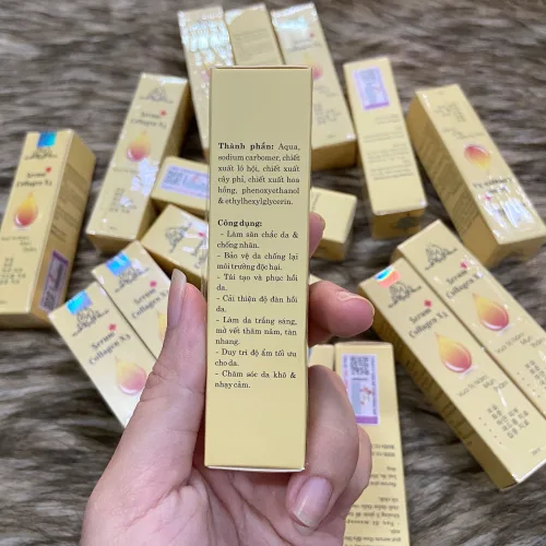 Serum collagen x3 Đông Anh có công dụng gì?