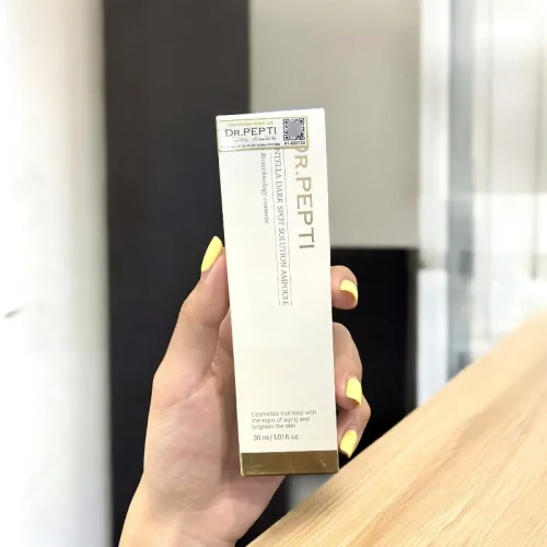 Serum Dr.Pepti Hàn Quốc Chiết Xuất Rau Má Centella Dark Spot Solution Ampoule 30ml