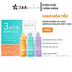Serum Dưỡng Da 3 Adn Ampoules Dr.lacir Hộp 3 chai